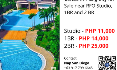 For Sale Studio type unit 10K monthly in Kasara Urban Resort!