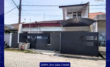 Dijual Rumah Lebak Indah Tambaksari Surabaya SHM Row Jalan 3 Mobil dkt Kenjeran Babatan