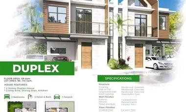 For Sale 3-Bedrooms 2-Storey Duplex House in Danarra South Subdivion Minglanilla Cebu