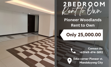 2Rooms RFO 25K Monthly‼️ PET FRIENDLY No Bank approval needed Condo in Mandaluyong Shaw Boni