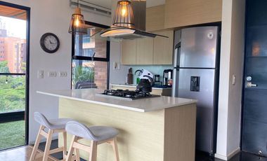 44444 Apartaestudio Amoblado en arriendo en el sector Las Brujas