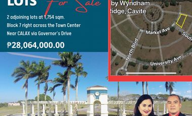 Rush Sale! 2 Adjoining Commercial Lots in Eagle Ridge Town Center General Trias, Cavite