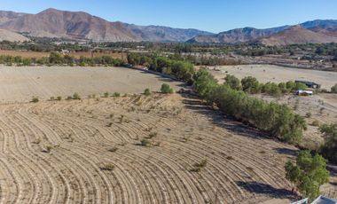 Última parcela plana, a 10 minutos de Vicuña. Electricidad, agua potable y de riego. $65 millones