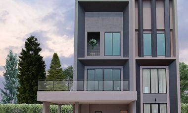 Single house for sale, 52.8 sq m, 3 floors, 5 bedrooms, Kaset Nawamin, Lat Pla Khao, Wang Hin, Kasetsart University.