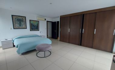 Samborondon, Renta Lindo Departamento 2 Dorm Amoblado Vista a La Ciudad