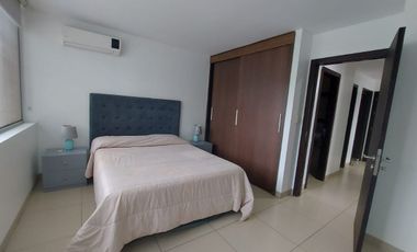 Samborondon, Renta Lindo Departamento 2 Dorm Amoblado Vista a La Ciudad