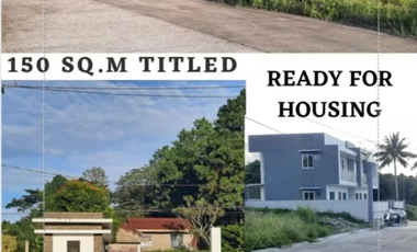 Titled Lot Ready For Housing - 150 sqm - Near Tagaytay