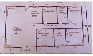 Parcela con casas equipadas en Talca,  Huilquilemu Sur