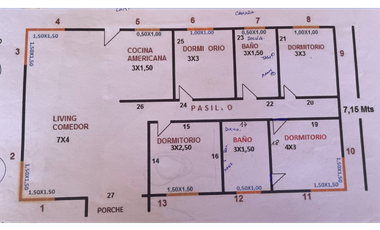 Parcela con casas equipadas en Talca,  Huilquilemu Sur