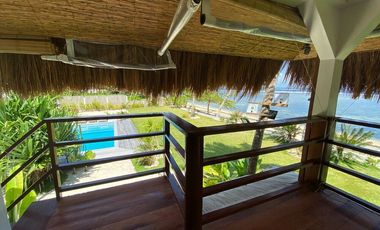 PNM - FOR SALE: Tropical Beachfront Villa with Pool in Sta. Fe, Siargao