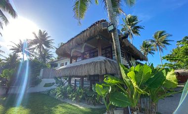 PNM - FOR SALE: Tropical Beachfront Villa with Pool in Sta. Fe, Siargao