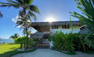 PNM - FOR SALE: Tropical Beachfront Villa with Pool in Sta. Fe, Siargao