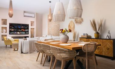 Auténtica villa moderna en Tulum, 4 habitaciones 3 baños y medio