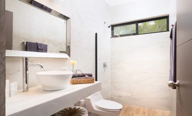 Auténtica villa moderna en Tulum, 4 habitaciones 3 baños y medio