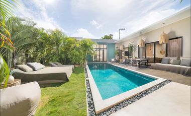Auténtica villa moderna en Tulum, 4 habitaciones 3 baños y medio