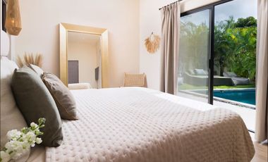 Auténtica villa moderna en Tulum, 4 habitaciones 3 baños y medio