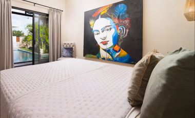 Auténtica villa moderna en Tulum, 4 habitaciones 3 baños y medio