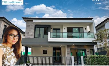 For sale ​​​​The City Bangna, Luxury detached house, New project, Next to Mega-Bangna For Sale 16.9 M.THB