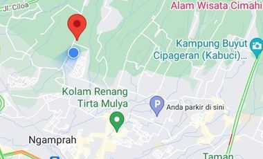 15 Tumbak Tanah Datar Siap Bangun Akses Mobil, Randukurung, Ngamprah, Bandung Barat