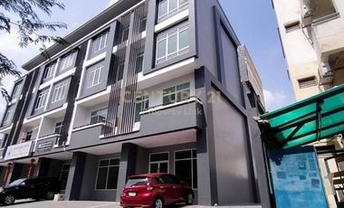 4-storey home office for sale, Ratchada Huai Khwang, near MRT Sutthisan, new building, ready to move in / 50-CB-66011