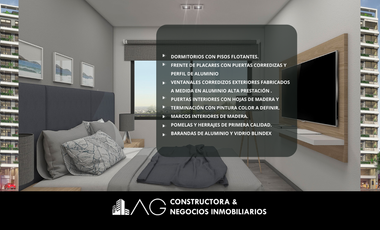 Monoambiente 35 m² con Cochera. Financiación Única, Hipólito Yrigoyen 6200