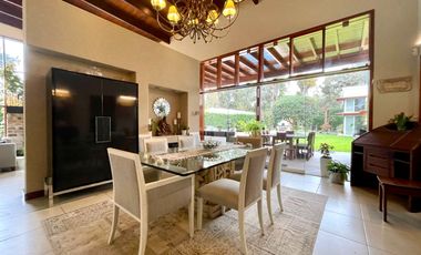EXCLUSIVA CASA DE CAMPO CON PISCINA Y GRAN ÁREA SOCIAL EN FUNDO PASO CHICO, LURÍN