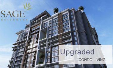 2BR 52 sqm Condo Unit For Sale in Mandaluyong City at Sage Residences