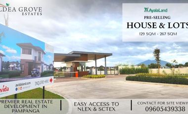 House and Lot for Sale Build Your Dream Home on This Affordable Residential House & Lot (Aldea Groove Estate Arya Model) Near Clark Airport and Marquee Mall Pampanga - Only P 24k per Month