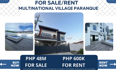 Modern Brand New House for Sale in Multinational Village Paranaque City