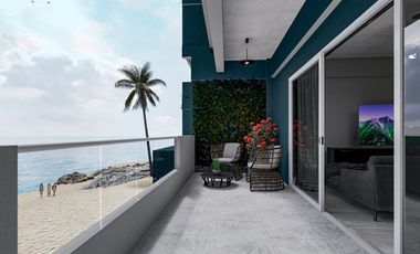DEPARTAMENTOS EN VENTA EN RIVIERA VERACRUZANA FRENTE AL MAR CON PLAYA PRIVADA