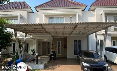 Jual Rumah Cluster Latigo Villa Gading Serpong Tangerang Sudah Renovasi Fully Furnished