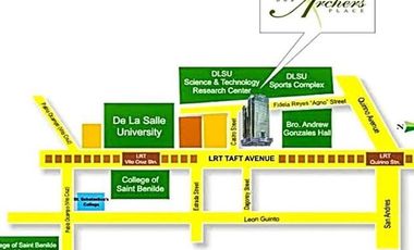 Studio unit for RENT in  DE LA SALLE  TAFT AVENUE MANILA near MOA MAKATI BGC