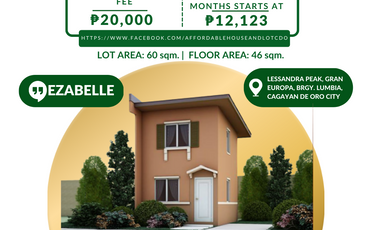 PRE-SELLING HOUSE AND LOT | EZABELLE | 2BR | Camella Gran Europa