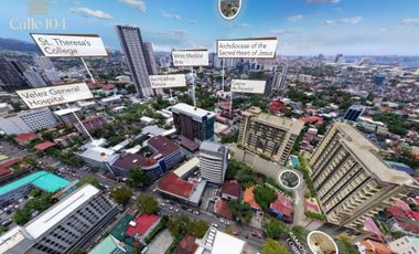 Preselling 55.95 sqm residential 1 bedroom wbalcony condo for sale in Ranudo Tower Ramos Cebu City