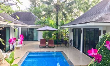 Unique Two pool villa with private pool for sale only 100 Meters to Bang Niang Beach, Khao Lak