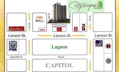 Studio condo unit in Bacolod City