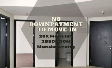 2Bedrooms 20K Monthly 0% Interest For Sale Pioneer Mandaluyong Shaw BGC Makati