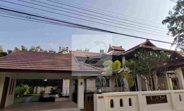 Ready for sale: Two-story detached house Beautiful Lanna style,  good location of Chiang Mai.