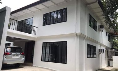 3BR House and Lot for Rent at Dasmariñas Village, Makati City