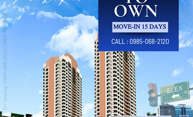 Rent to own Studio Condo Unit for sale in The Oriental Place/Paseo De Roces near Makati Medical Center