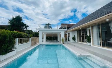 House for sale, Pool Villa, Japanese style, one story house Location San Sai, Chiang Mai, Third ring.