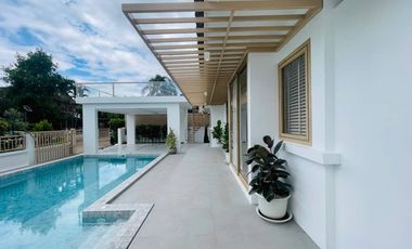 House for sale, Pool Villa, Japanese style, one story house Location San Sai, Chiang Mai, Third ring.