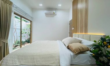 House for sale, Pool Villa, Japanese style, one story house Location San Sai, Chiang Mai, Third ring.