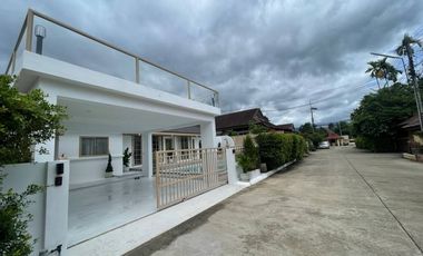 House for sale, Pool Villa, Japanese style, one story house Location San Sai, Chiang Mai, Third ring.