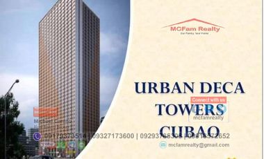 Affordable Pre-selling Condo in Cubao Quezon City URBAN DECA TOWER CUBAO