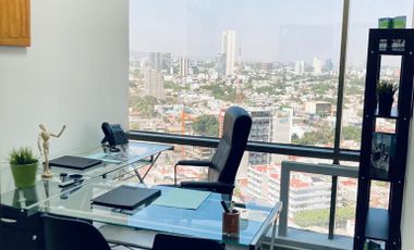 Renta tu Oficina Totalmente Equipada con excelente descuento, en Guadalajara