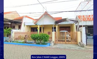 Rumah Tenggilis Mejoyo Selatan Terawat Siap Huni Strategis Row Jalan Lebar dkt Panjang Jiwo Surabaya Timur Kendangsari Panjang Jiwo