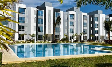 DEPARTAMENTO DE DOS RECAMARAS CON ALBERCA EN CONDOMINIO ZONA DIAMANTE
