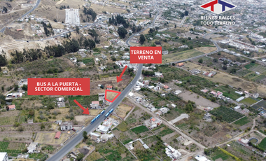 Terreno en venta sector La Magdalena, Ambato