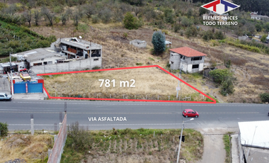 Terreno en venta sector La Magdalena, Ambato